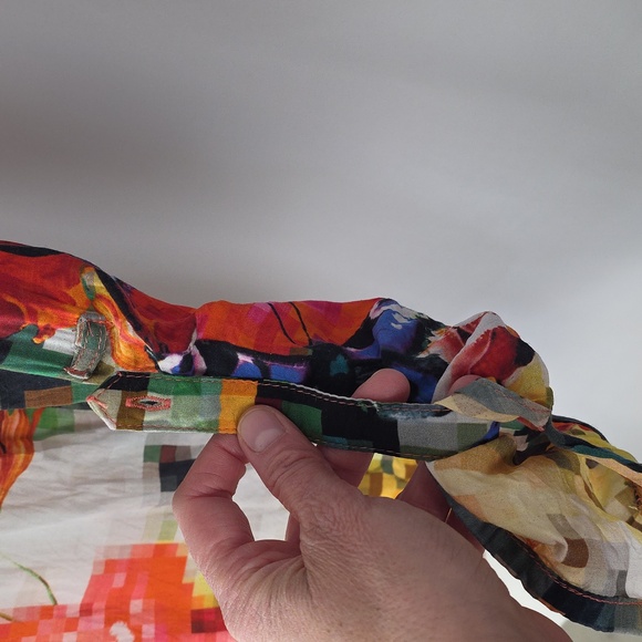 Desigual 100% Modal Colorful Printed Blouse – Women’s Size XS - Picture 4 of 12